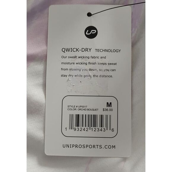 UniPro Long Sleeve Pink Tie Dye Workout Top Medium - Picture 5 of 5